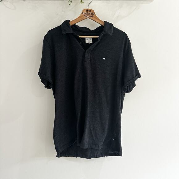 rag & bone Other - Men's Rag & Bone Interlock Knit Polo Shirt in Color Sal Size XL KK6012